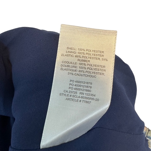 Aritzia | Wilfred | Laken Mini Dress in Classic Navy Aura Blue Size S - Picture 9 of 9